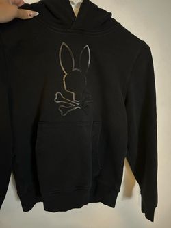 Psycho Bunny Black Graphic Hoodie