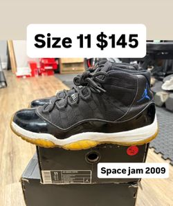 Jordan 11s space jam size 11