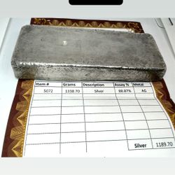 38.25 Troy Oz Silver 