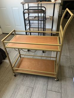 Rolling Bar Cart