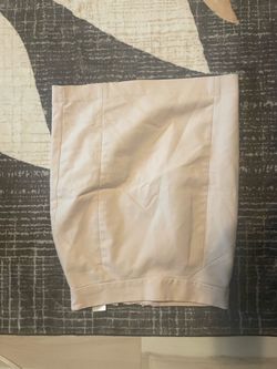 Tan pencil skirt
