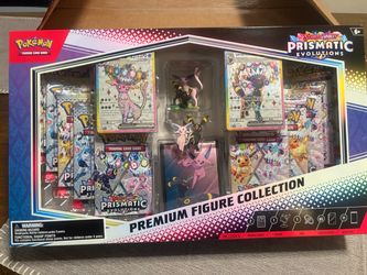 Pokemon Prismatic Evolution premium figure collection