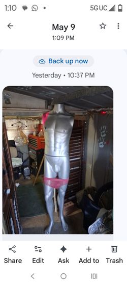 Maquin silver 7ft tall