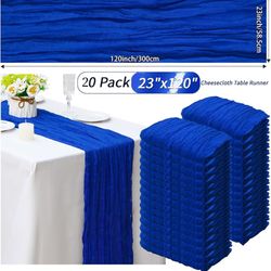 20 Table Runners For Party, Wedding, Graduation