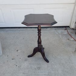 Vintage Pedestal Stand Or Plant Stand 