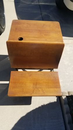 Vintage School Desk