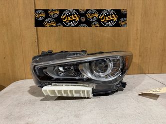 2018 2019 2020 2021 2022 2023 Infiniti Q50 Driver Side Left Side Headlight