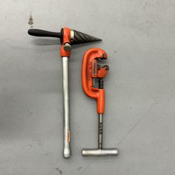 Ridgid Pipe Reamer. Ridgid Pipe Cutter
