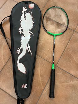 HL Badminton Racket with Carry Case