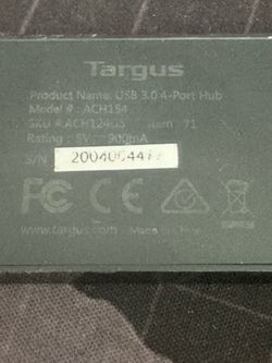 Targus USB 3.0 4-Port Hub