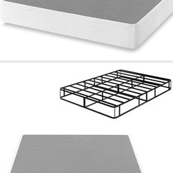 ZINUS 9 Inch Metal Smart Box Spring / Mattress Foundation / Strong Metal Frame / Easy Assembly, Queen