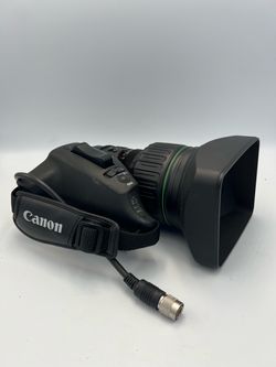 Canon KJ20x8.2B KRSD 20x HDGC Broadcast Zoom Lens w/ Hood