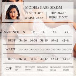 Avidlove Underwire Lingerie for Women Lace Babydoll Chemise Mesh Nightgown V Neck Side Slit