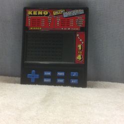 Radica Vintage Keno Electronic Handheld Game Model 1480  Works  Or Best Offer 