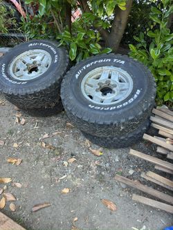 Toyota 4 Runner Wheels/tires