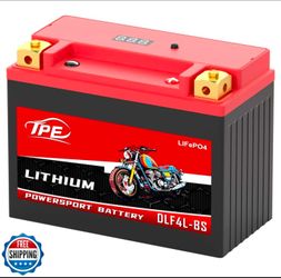 TPE Lithium DLF4L-BS 12V 3AH Motorcycle Battery