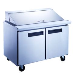 Cooker&Cooler MSR-48M Mega Top Refrigerated Sandwich Prep Table - New