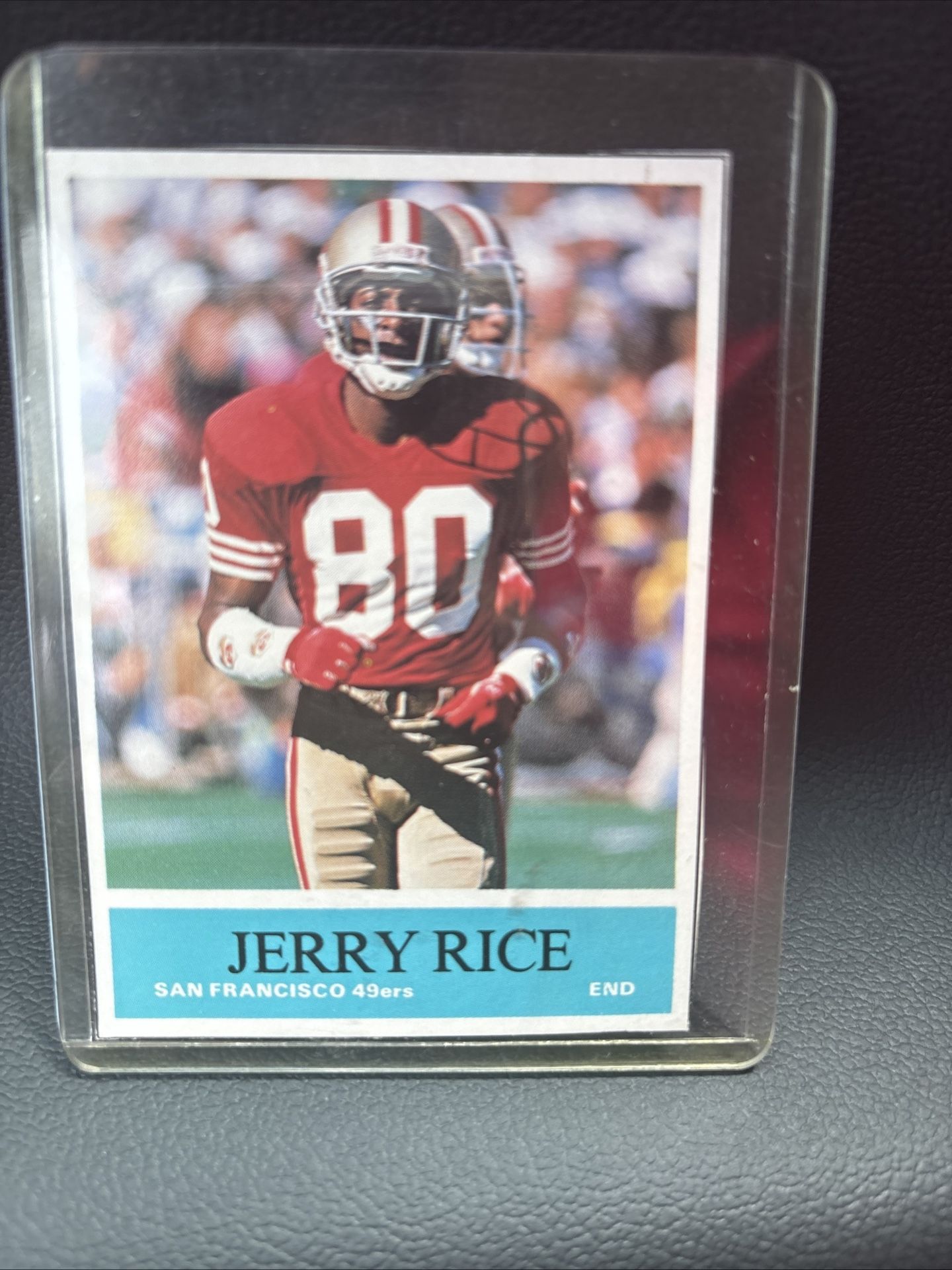 1990 B.C.P football #4 - Jerry Rice San Francisco 49ers