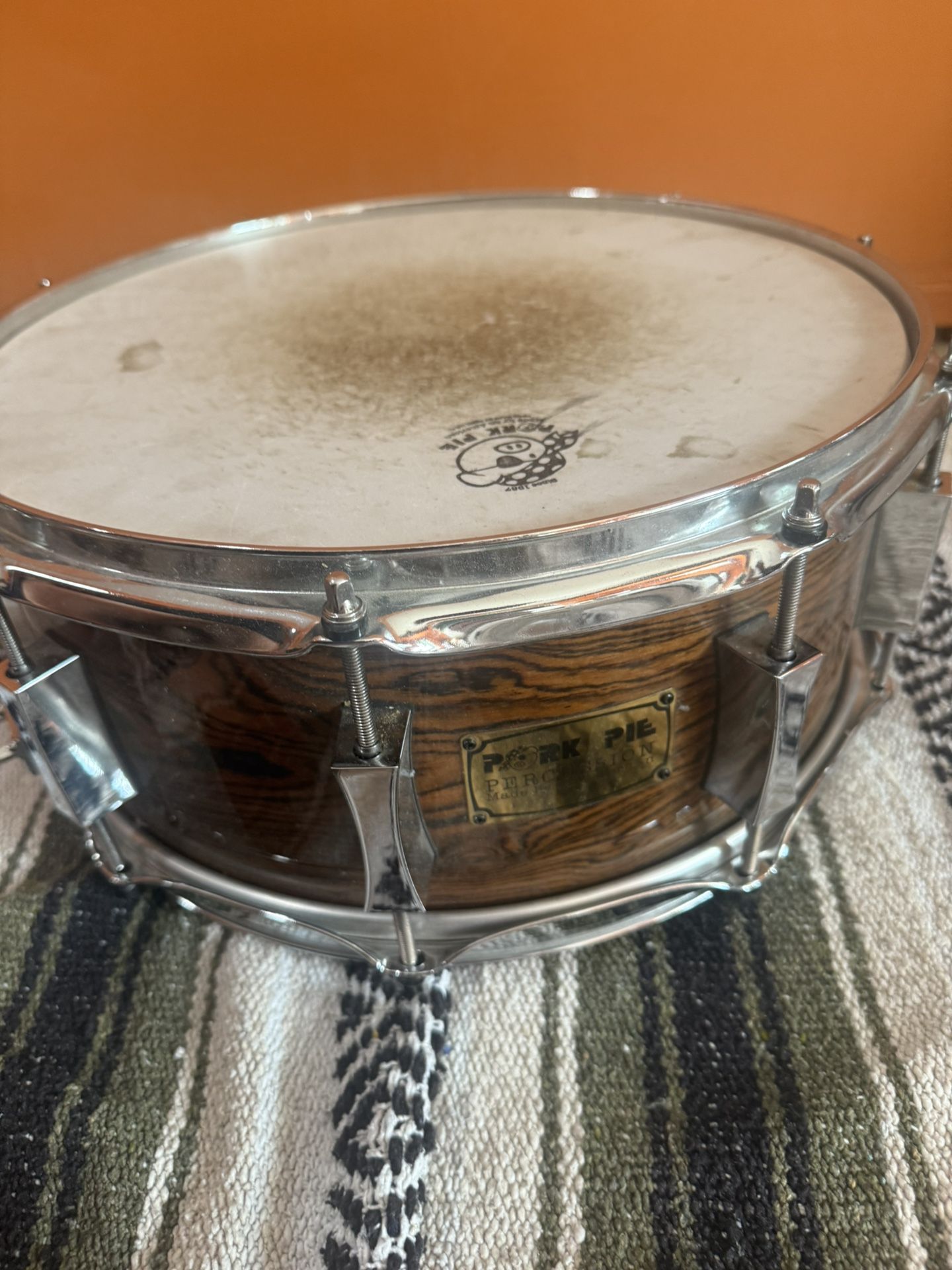 Pork Pie 14 X 5.5 Snare Drum In Excellent Condition