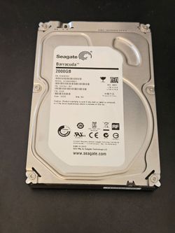 Seagate Barracuda ST2000DM001 2TB SATA Hard Drive S240KE6H