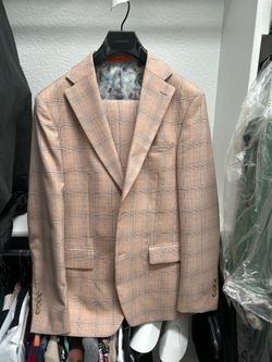 Tallia men beige suit 38R