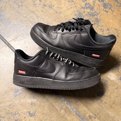 Supreme Air Force 1 Black (SIZE: 10.5 MENS)