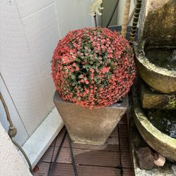 Two Flower Balls Fake 20.00 Each 