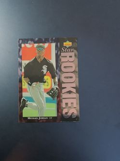 Michael Jordan baseball rookie card