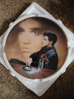 Elvis Presley Collector Plate by Giorgio