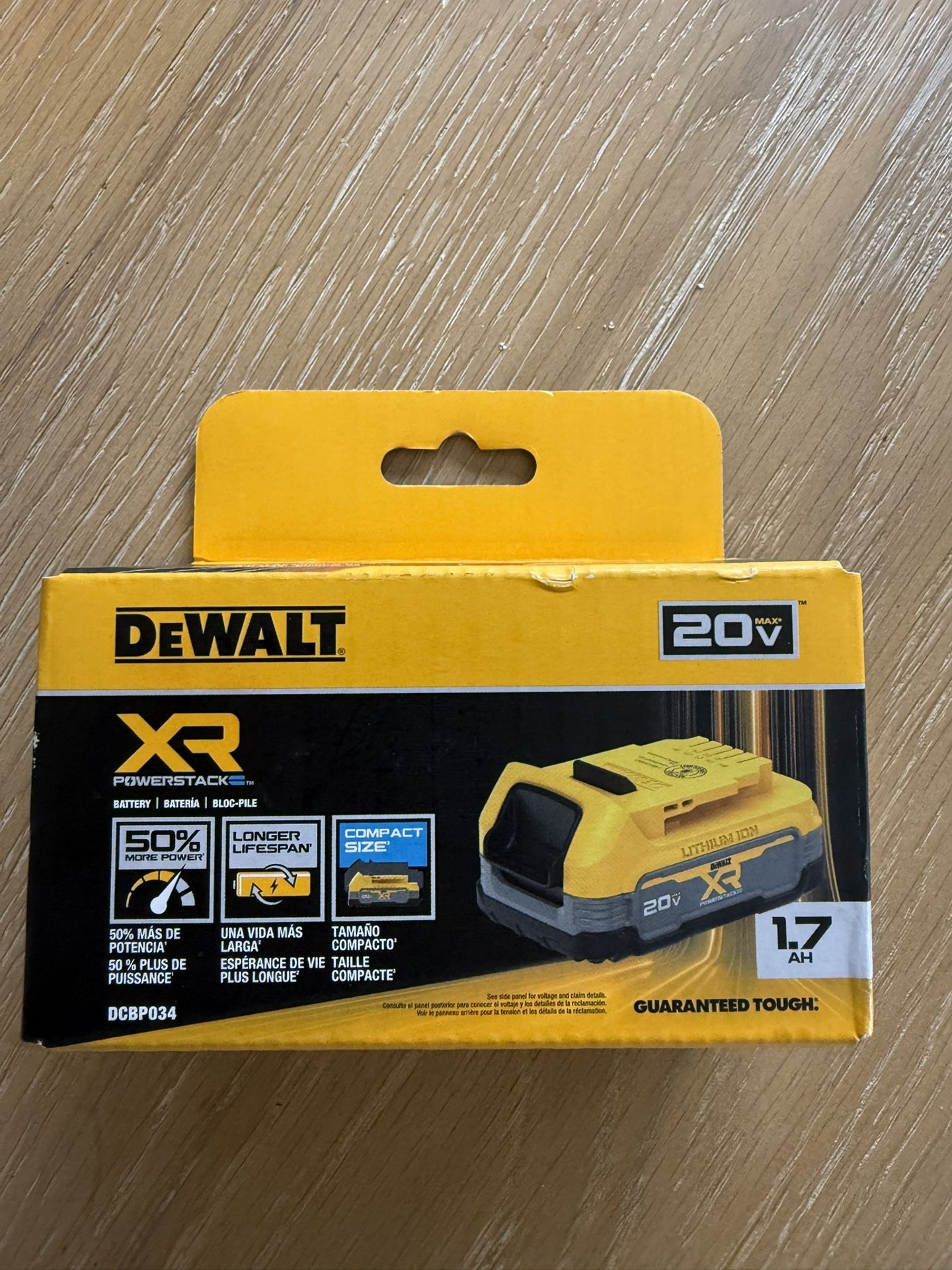 DEWALT XR Powerstack Battery 1.7Ah