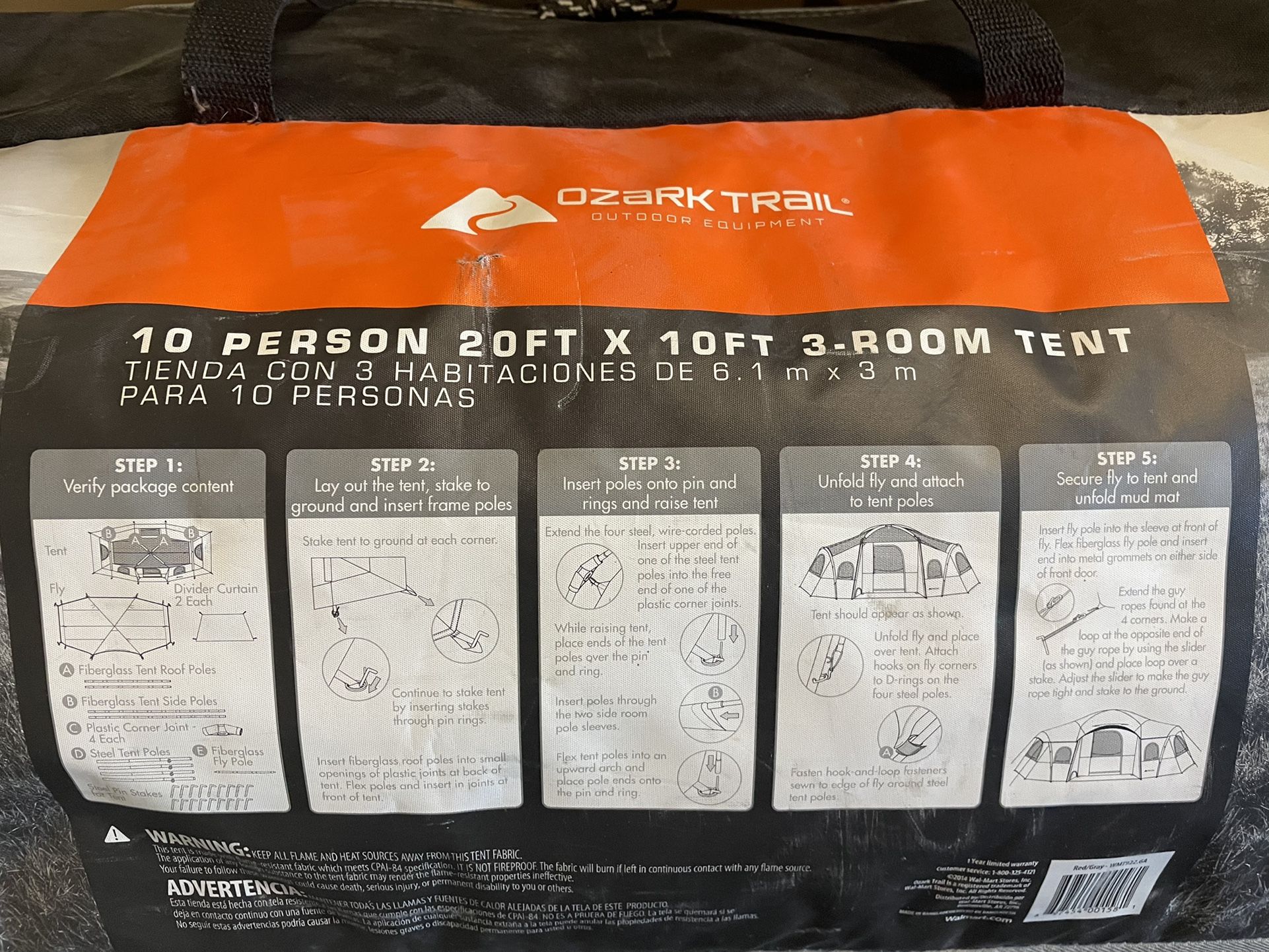 10 Person Tent 20x10