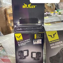 Off Road LED Lighting Kit PLV-1000KIT LED Cube Pod Lights & Harness, 3-in.