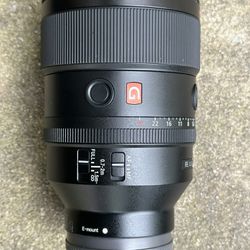 Sony 135mm  1.8 G Master Lens 