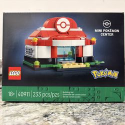 Lego Pokemon Mini Pokemon Center