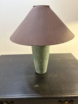 Unique Green Marble Table Lamp - Must Sell Fast!