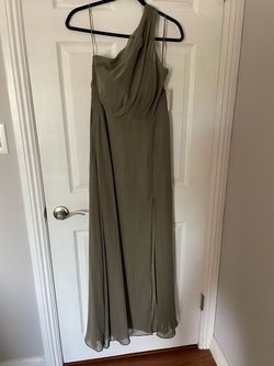 Green Birdy Grey Dress