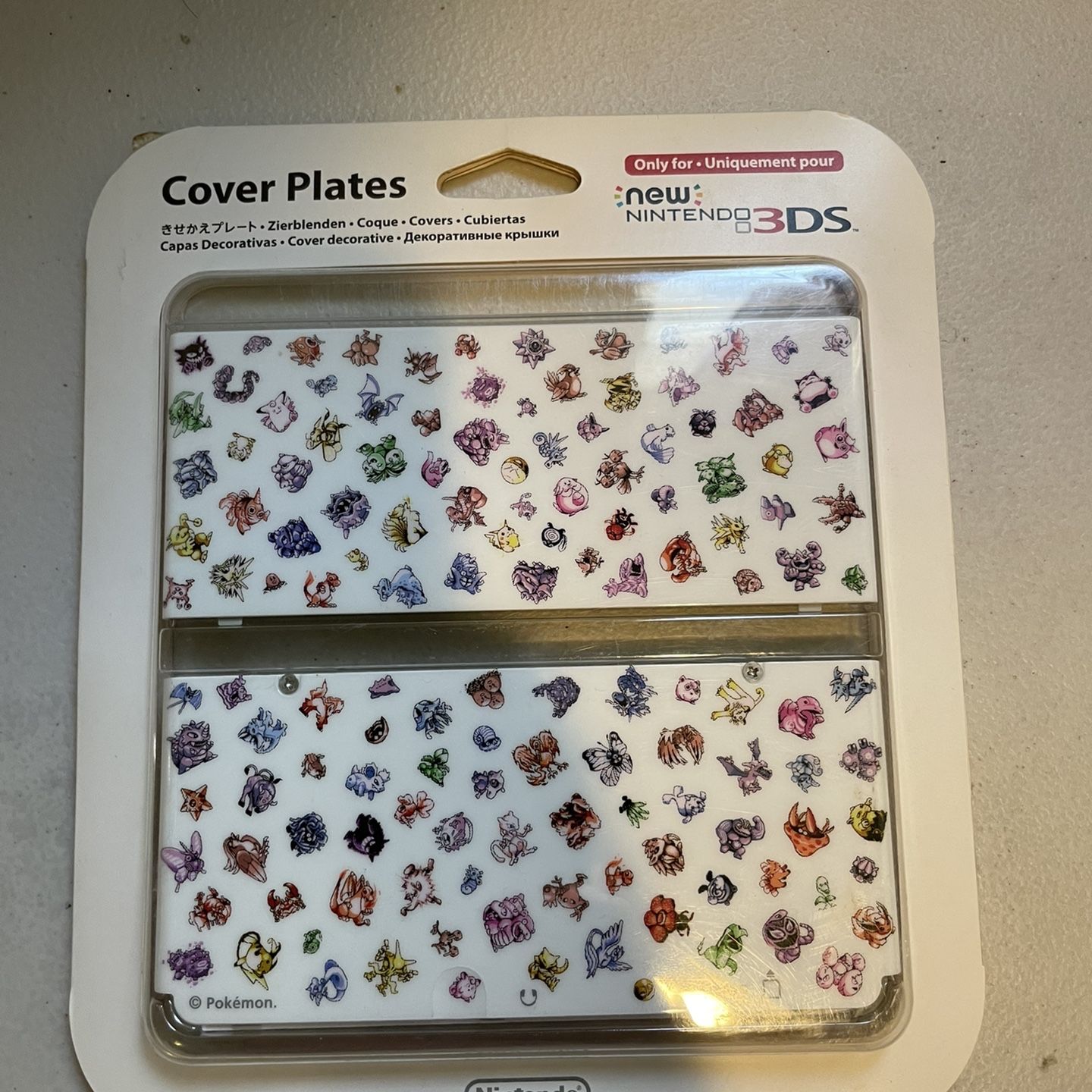 New Nintendo 3DS Cover Plate No. 072 - Pokemon Sprites for Sale in 
