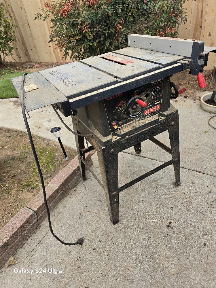 Craftsman Table Saw