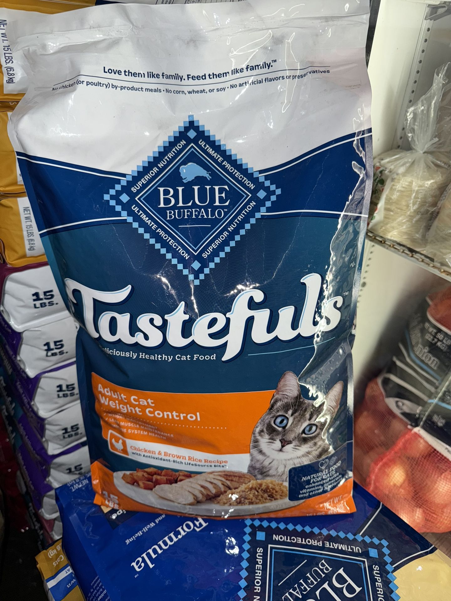 Cat Food 15 Lbs Blue Búfalo 🦬