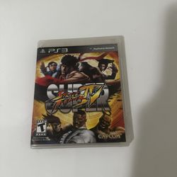 Super Street Fighter IV for the Sony PlayStation 3 (PS3)