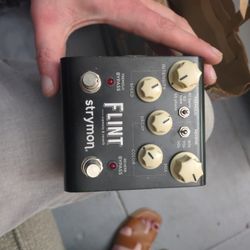 Strymon Flint Tremolo & Reverb guitar effects pedal. 