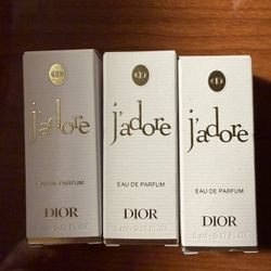 J'adore Perfume Three Of The 10 Ml 