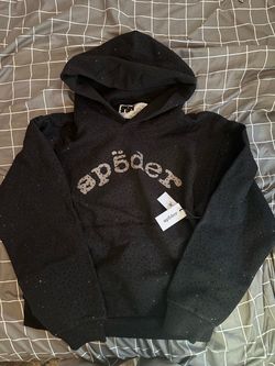 Black spider hoodie webstones
