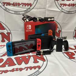 Nintendo Switch HAC-01(-01) 2nd Gen Handheld Gaming Console w/  Joy-Con & Dock in Box 11051837