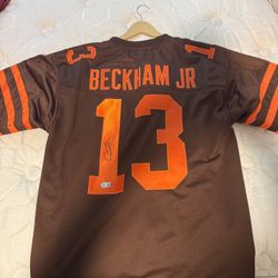 Authentic Signed Odell Beckham Jr Jersey 