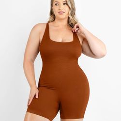 Seamless Bike Shorts Bodysuit