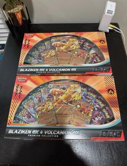 Blaziken And Volcanion Ex Box