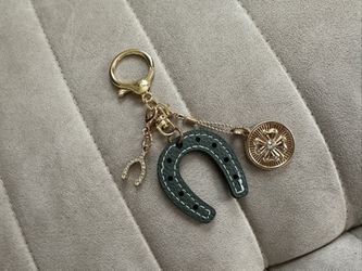 Horseshoe Bag Charm Keychain