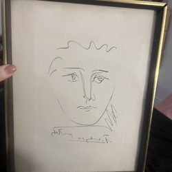 Picasso etching