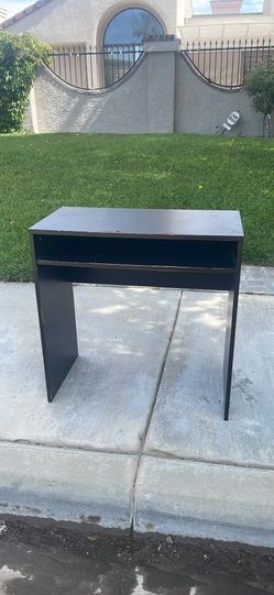 IKEA black small desk
